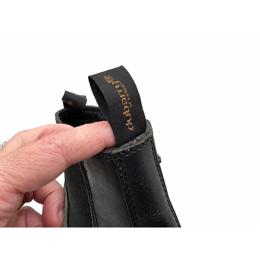 Dubarry Kerry Chelsea Boots Mens EU 46 Black Leather Gore-Tex Pull On